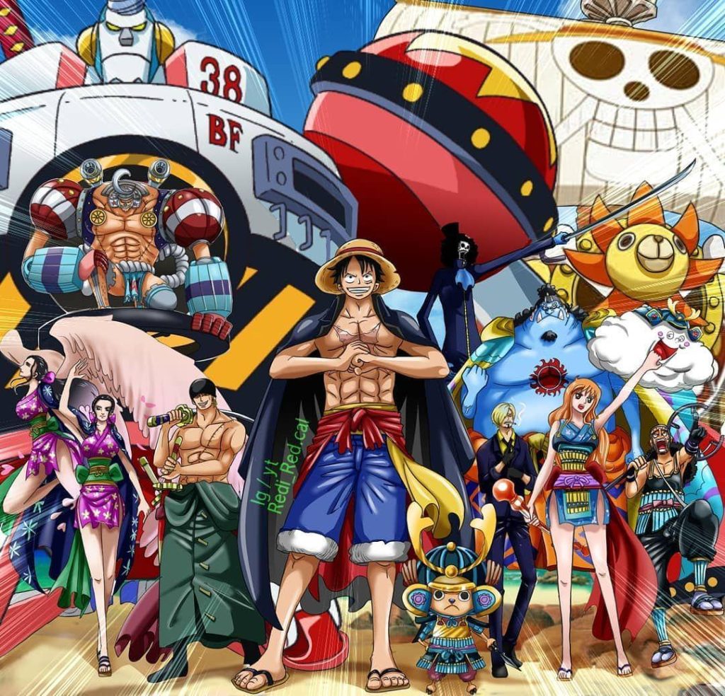 Hasır Şapkalar, One Piece Mugiwara Crew